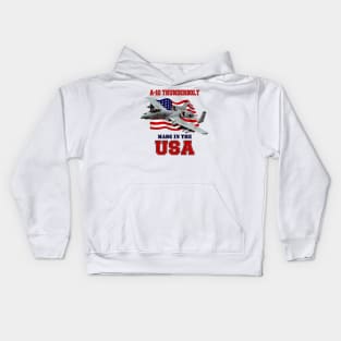 A-10 Thunderbolt Made in the USA Kids Hoodie